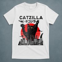 Catzilla King Of Pawster T-Shirt