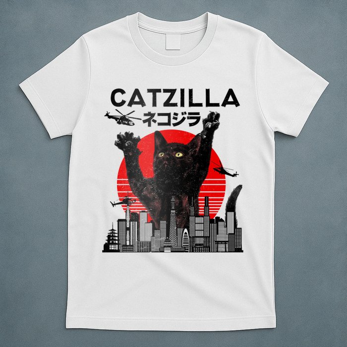 Catzilla King Of Pawster T-Shirt