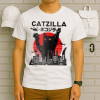 Catzilla King Of Pawster T-Shirt