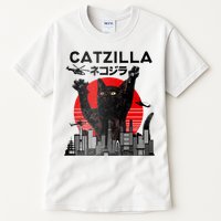 Catzilla King Of Pawster Tall T-Shirt
