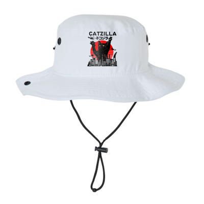 Catzilla King Of Pawster Bucket Hat