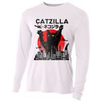 Catzilla King Of Pawster Cooling Performance Long Sleeve Crew