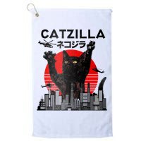 Catzilla King Of Pawster Golf Towel