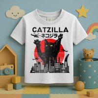 Catzilla King Of Pawster Toddler T-Shirt