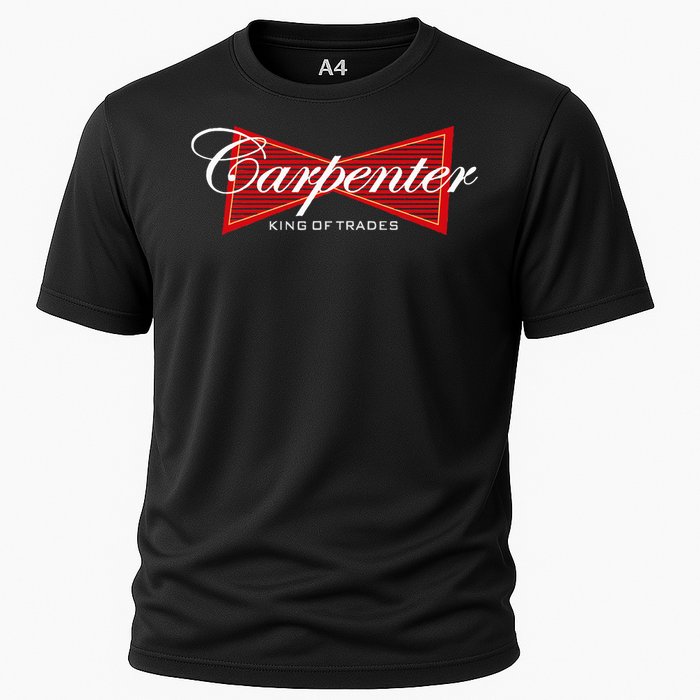 Carpenter King Of Trades Gift Cooling Performance Crew T-Shirt