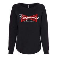 Carpenter King Of Trades Gift Womens California Wash Sweatshirt