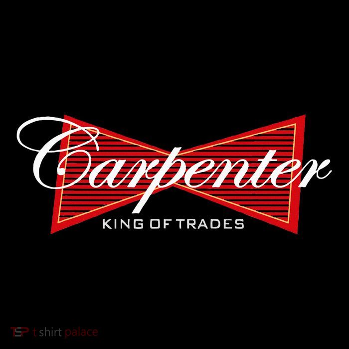 Carpenter King Of Trades Gift Women's V-Neck T-Shirt