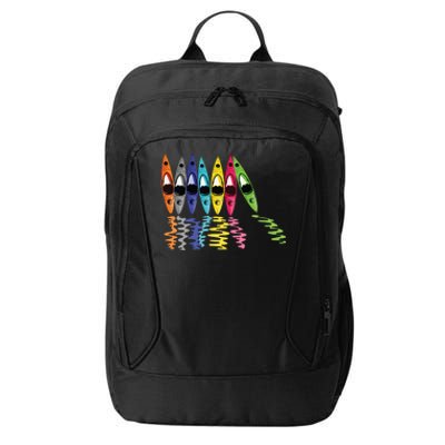 Colorful Kayaks Outdoor Adventure Kayaking Boating Colorful Kayaks Outdoo City Backpack