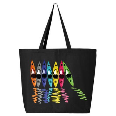 Colorful Kayaks Outdoor Adventure Kayaking Boating Colorful Kayaks Outdoo 25L Jumbo Tote