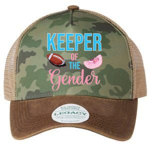 Cute Keeper Of The Gender Touchdowns Reveal For Mom And Dad Legacy Tie Dye Trucker Hat