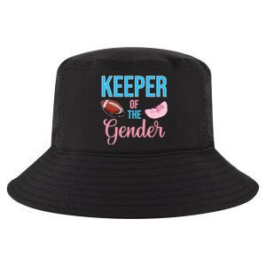 Cute Keeper Of The Gender Touchdowns Reveal For Mom And Dad Cool Comfort Performance Bucket Hat