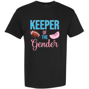 Cute Keeper Of The Gender Touchdowns Reveal For Mom And Dad Garment-Dyed Heavyweight T-Shirt