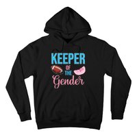 Cute Keeper Of The Gender Touchdowns Reveal For Mom And Dad Hoodie