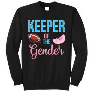 Cute Keeper Of The Gender Touchdowns Reveal For Mom And Dad Sweatshirt