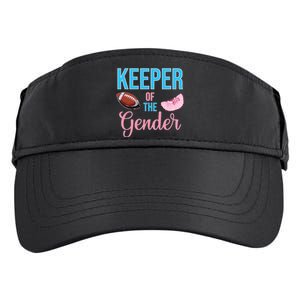 Cute Keeper Of The Gender Touchdowns Reveal For Mom And Dad Adult Drive Performance Visor