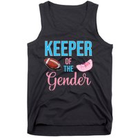 Cute Keeper Of The Gender Touchdowns Reveal For Mom And Dad Tank Top