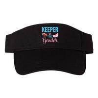 Cute Keeper Of The Gender Touchdowns Reveal For Mom And Dad Valucap Bio-Washed Visor