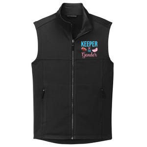 Cute Keeper Of The Gender Touchdowns Reveal For Mom And Dad Collective Smooth Fleece Vest