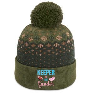 Cute Keeper Of The Gender Touchdowns Reveal For Mom And Dad The Baniff Cuffed Pom Beanie