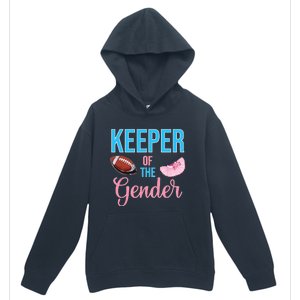 Cute Keeper Of The Gender Touchdowns Reveal For Mom And Dad Urban Pullover Hoodie