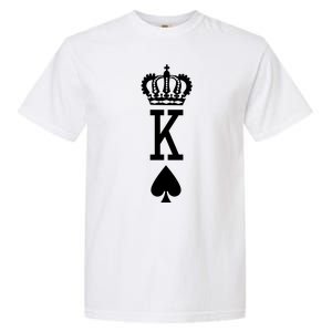 Cool King Playing Card Garment-Dyed Heavyweight T-Shirt