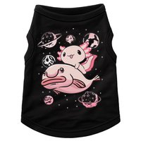 Cute Kawaii Pink Axolotl Riding A Blobfish Funny Axolotls  Doggie Tank