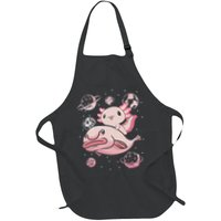 Cute Kawaii Pink Axolotl Riding A Blobfish Funny Axolotls  Apron