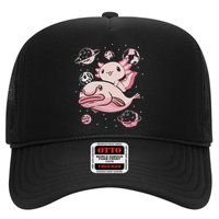 Cute Kawaii Pink Axolotl Riding A Blobfish Funny Axolotls  Hat