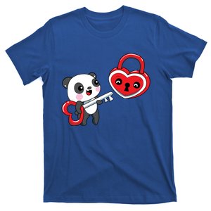 Cute Kawaii Panda Bear With Heart Valentines Great Gift T-Shirt