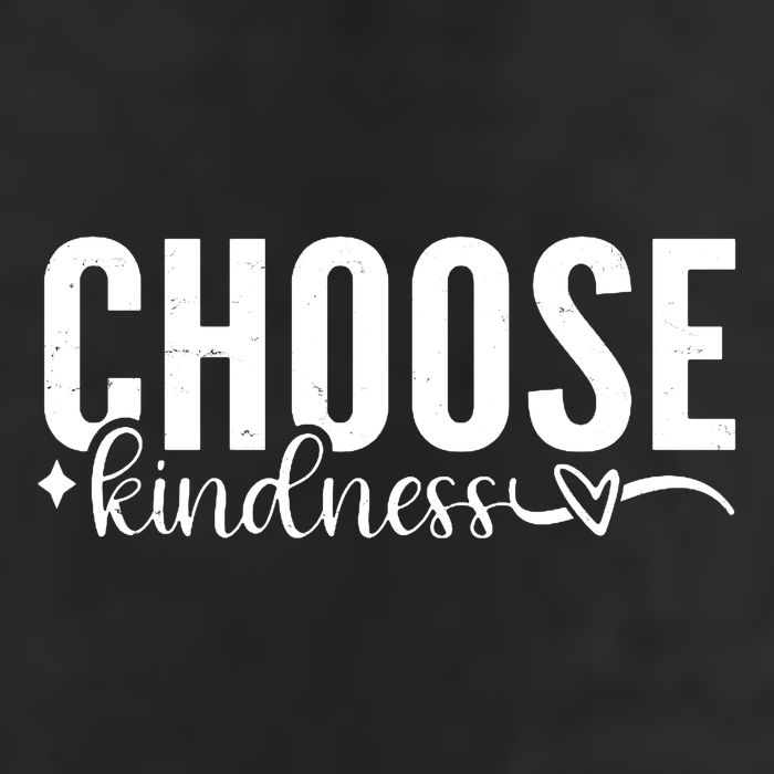 Choose Kindness Positive Quote 7 Panel Mesh Trucker Snapback Hat