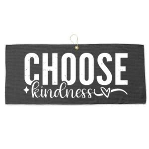 Choose Kindness Positive Quote Large Microfiber Waffle Golf Towel