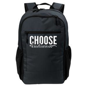 Choose Kindness Positive Quote Daily Commute Backpack