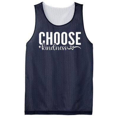 Choose Kindness Positive Quote Mesh Reversible Basketball Jersey Tank