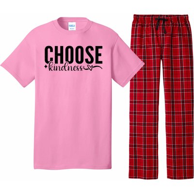 Choose Kindness Positive Quote Pajama Set