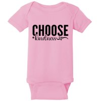 Choose Kindness Positive Quote Baby Bodysuit