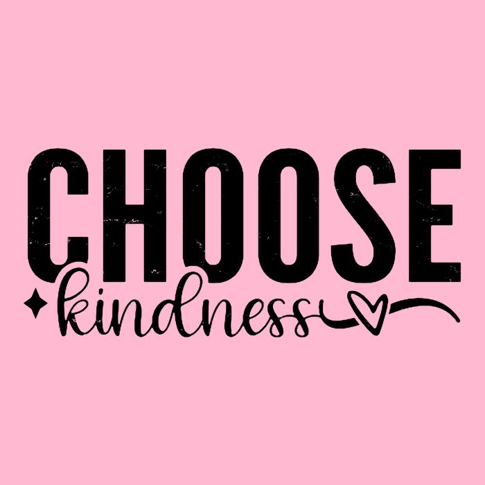 Choose Kindness Positive Quote Women's V-Neck T-Shirt