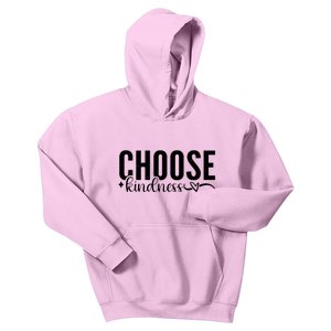 Choose Kindness Positive Quote Kids Hoodie