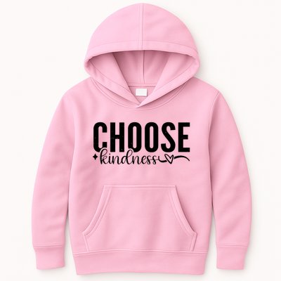 Choose Kindness Positive Quote Kids Hoodie