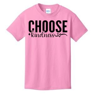 Choose Kindness Positive Quote Kids T-Shirt