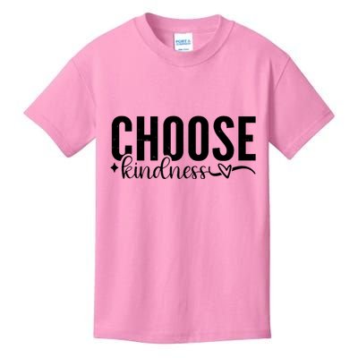 Choose Kindness Positive Quote Kids T-Shirt
