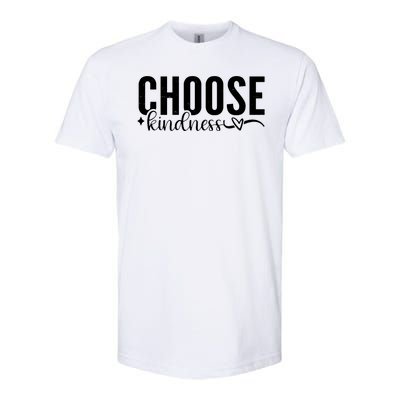 Choose Kindness Positive Quote Softstyle® CVC T-Shirt