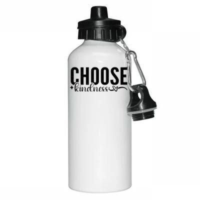 Choose Kindness Positive Quote Aluminum Water Bottle