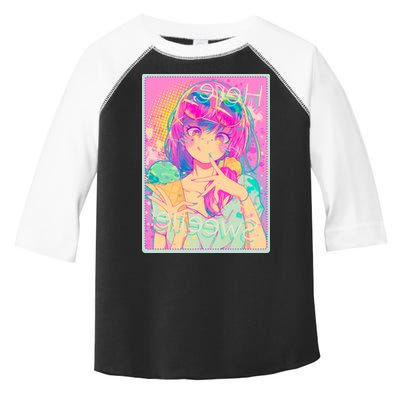 Cute Kawaii Pastel Anime Girl Pop Art Poster Toddler Fine Jersey T-Shirt