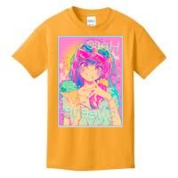 Cute Kawaii Pastel Anime Girl Pop Art Poster Kids T-Shirt