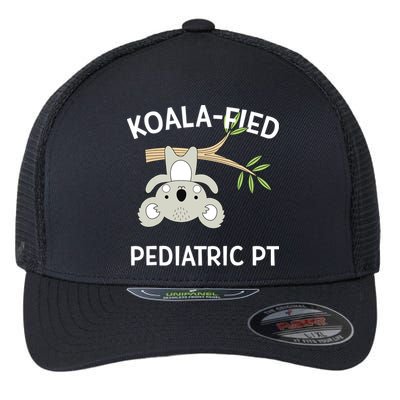Cute Koala Pediatric PT Gift Physical Therapy Flexfit Unipanel Trucker Cap
