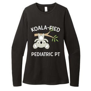 Cute Koala Pediatric PT Gift Physical Therapy Womens CVC Long Sleeve Shirt