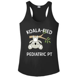 Cute Koala Pediatric PT Gift Physical Therapy Ladies PosiCharge Competitor Racerback Tank