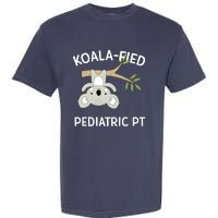 Cute Koala Pediatric PT Gift Physical Therapy Garment-Dyed Heavyweight T-Shirt