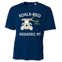 Cute Koala Pediatric PT Gift Physical Therapy Cooling Performance Crew T-Shirt