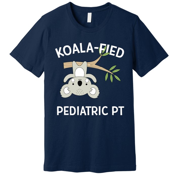 Cute Koala Pediatric PT Gift Physical Therapy Premium T-Shirt